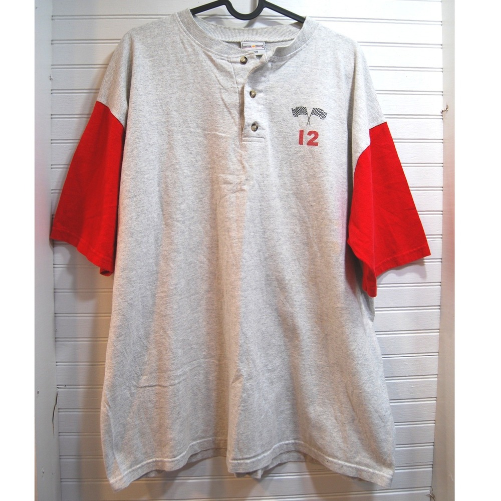 Vintage Racing t-shirt Men's XL Kevin Ramey 12 Baseball Cotton Deluxe Anvil Tee